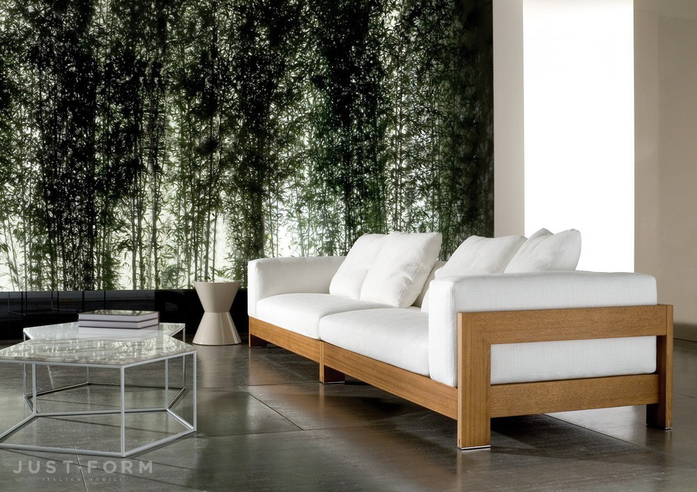 Садовый диван Alison Iroko Outdoor фабрика Minotti фотография № 5