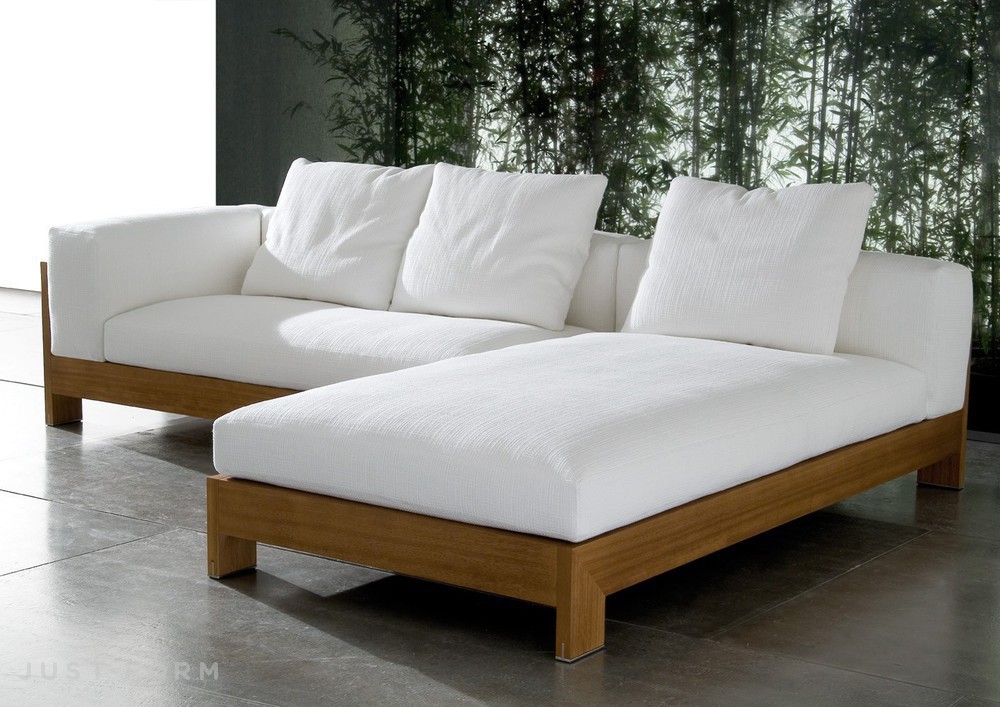 Садовый диван Alison Iroko Outdoor фабрика Minotti фотография № 9