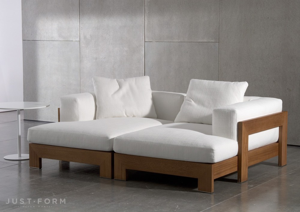 Садовый диван Alison Iroko Outdoor фабрика Minotti фотография № 6