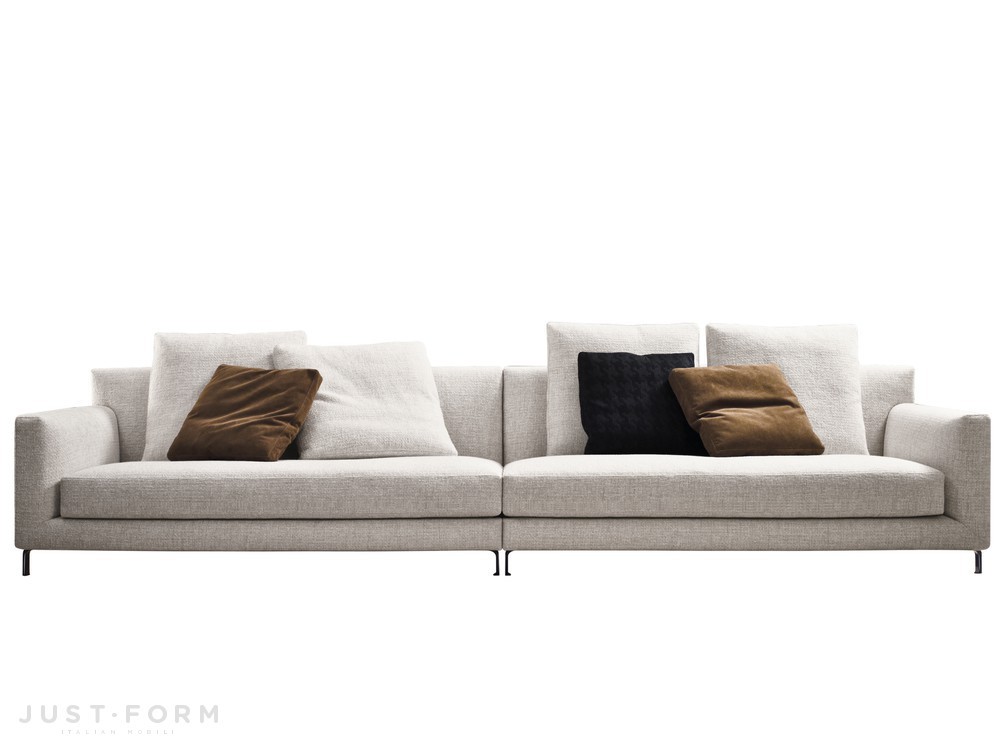 Модульный диван Allen фабрика Minotti фотография № 1