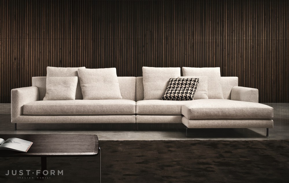 Модульный диван Allen фабрика Minotti фотография № 9