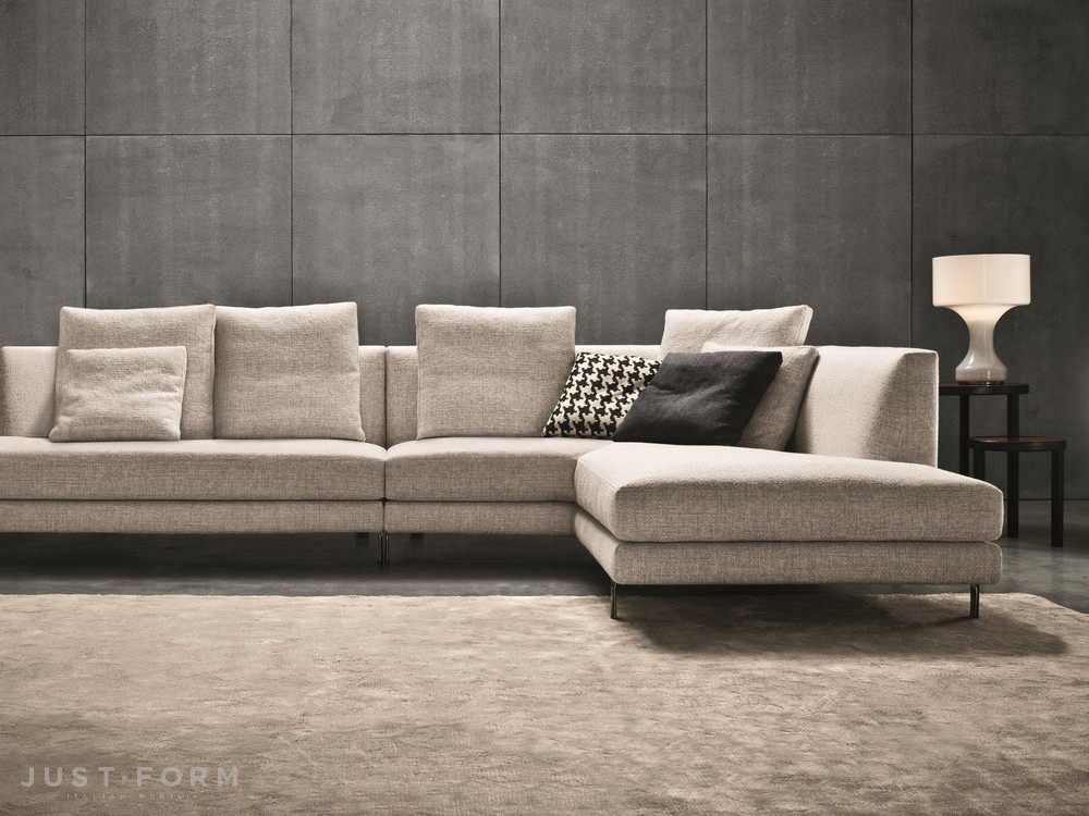 Модульный диван Allen фабрика Minotti фотография № 10