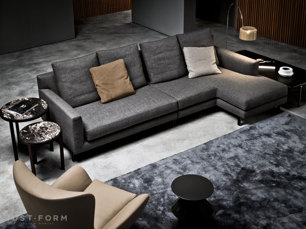 Модульный диван Allen фабрика Minotti фотография № 13