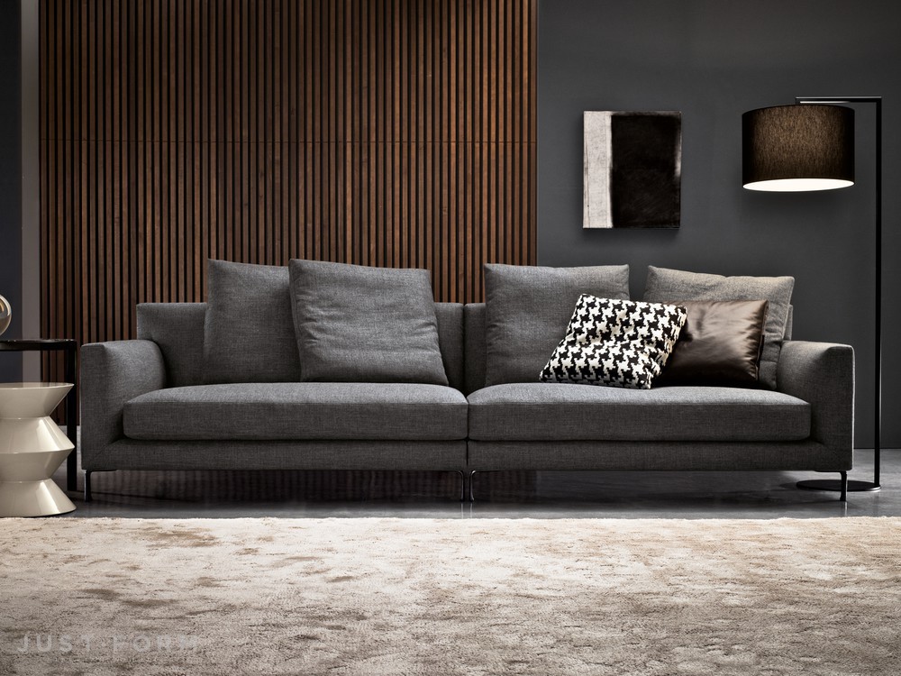 Модульный диван Allen фабрика Minotti фотография № 8