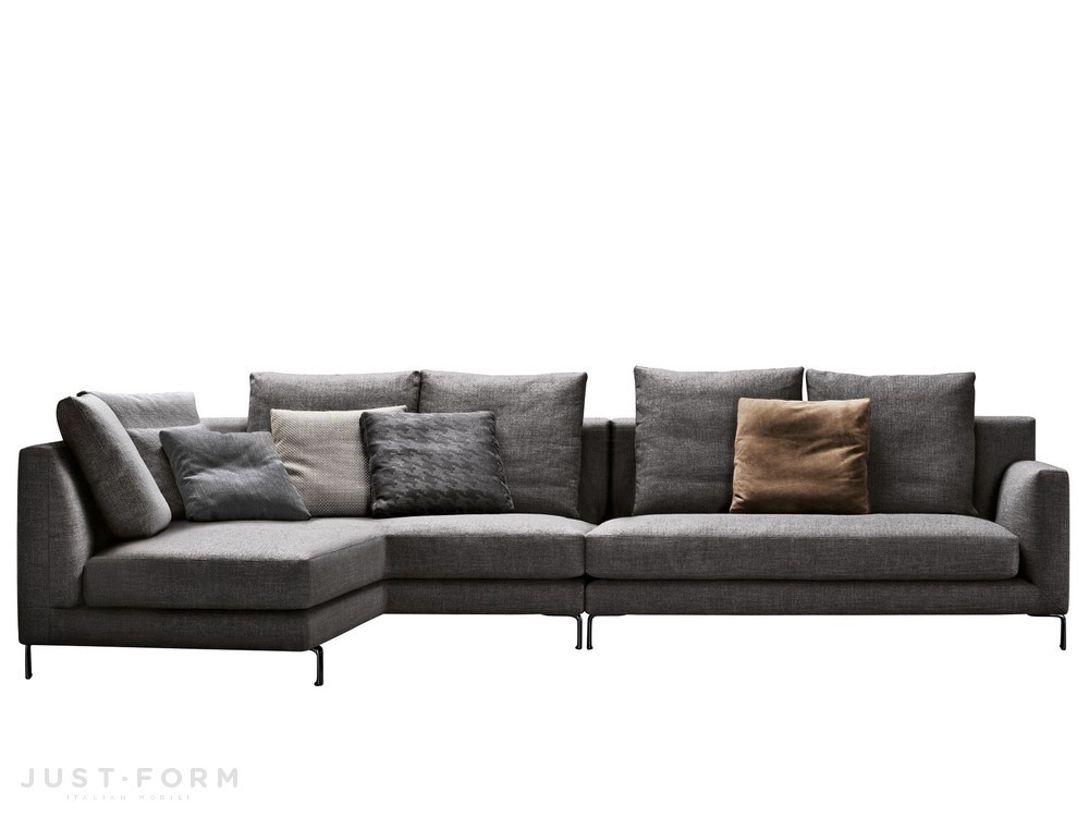 Модульный диван Allen фабрика Minotti фотография № 3