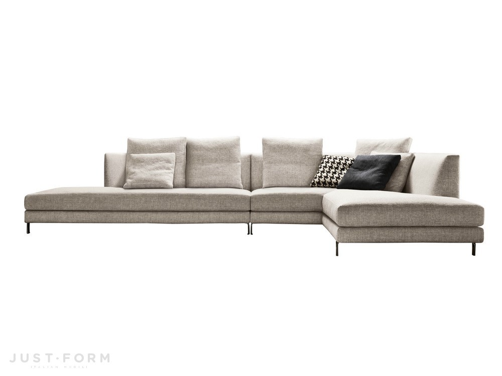 Модульный диван Allen фабрика Minotti фотография № 4