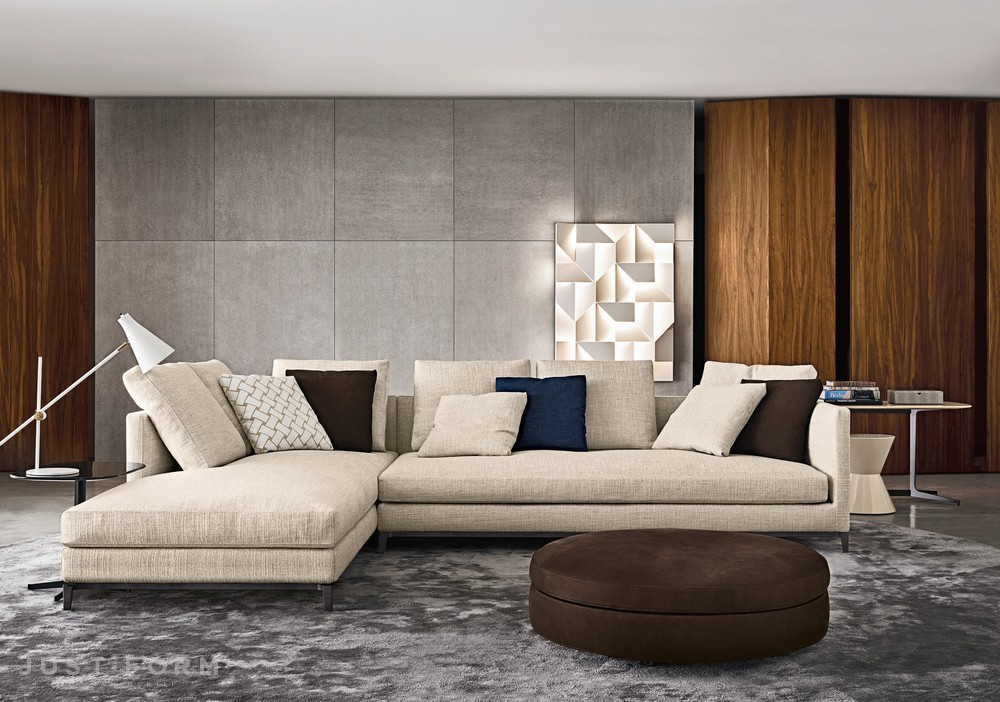 Модульный диван Andersen Slim 103 фабрика Minotti фотография № 2