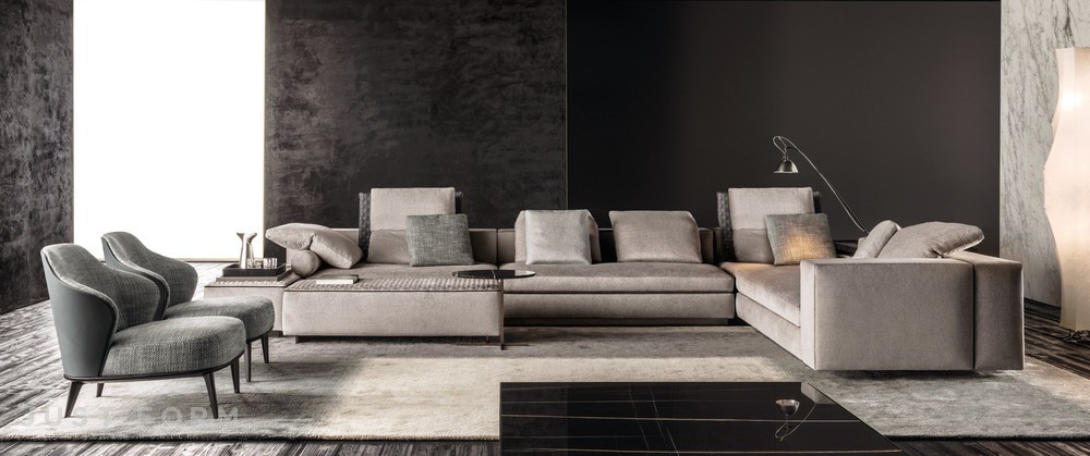 Диван Yang фабрика Minotti фотография № 5