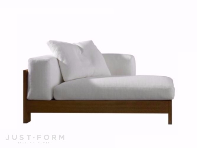  Chaise Longue Alison Iroko Indoor фабрика Minotti фотография № 1