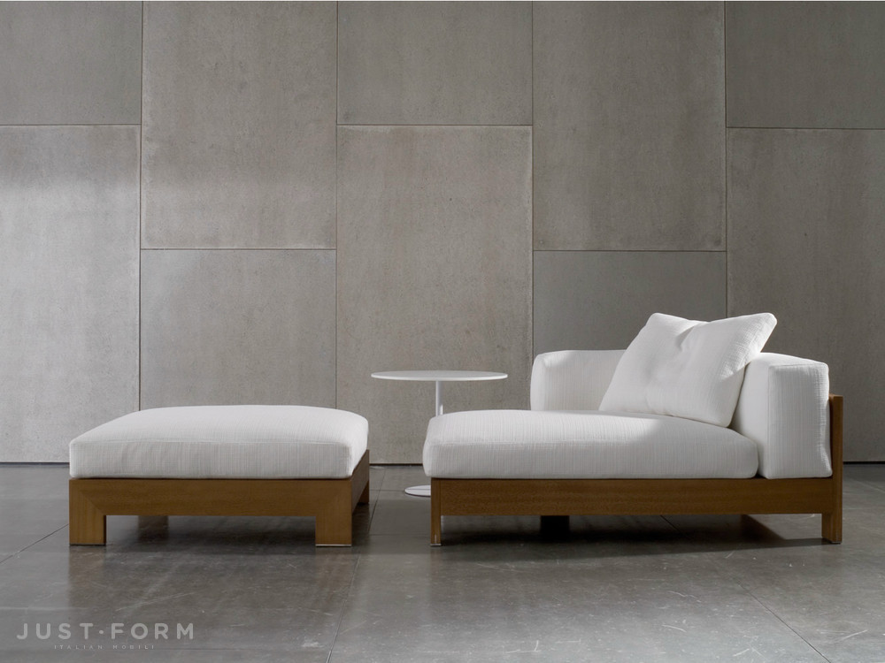  Chaise Longue Alison Iroko Indoor фабрика Minotti фотография № 3
