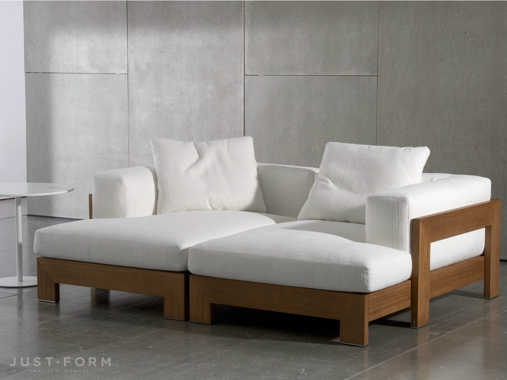  Chaise Longue Alison Iroko Indoor фабрика Minotti фотография № 5