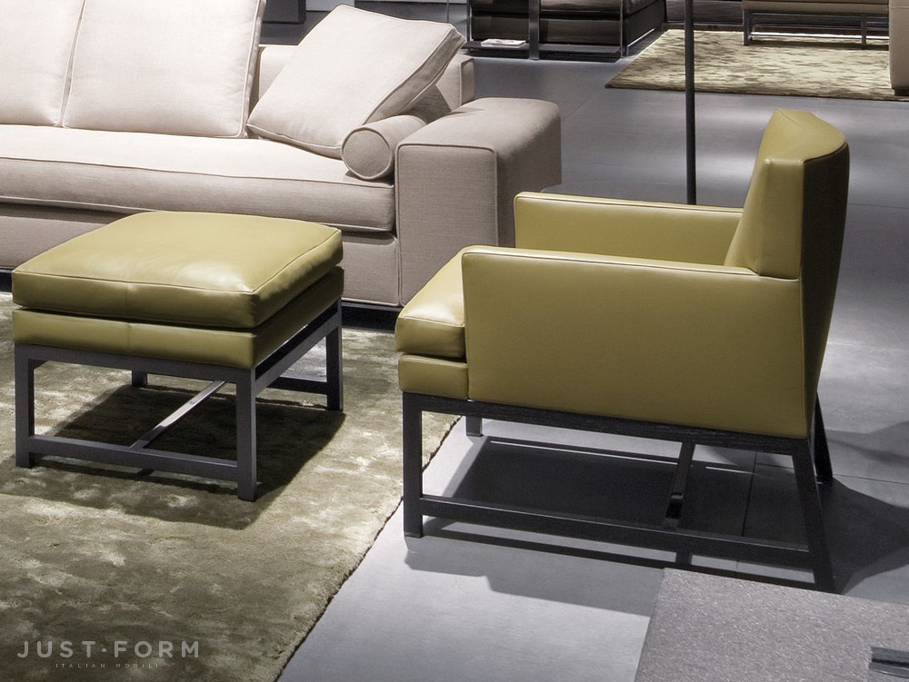 Кресло Flynt Armchair фабрика Minotti фотография № 4
