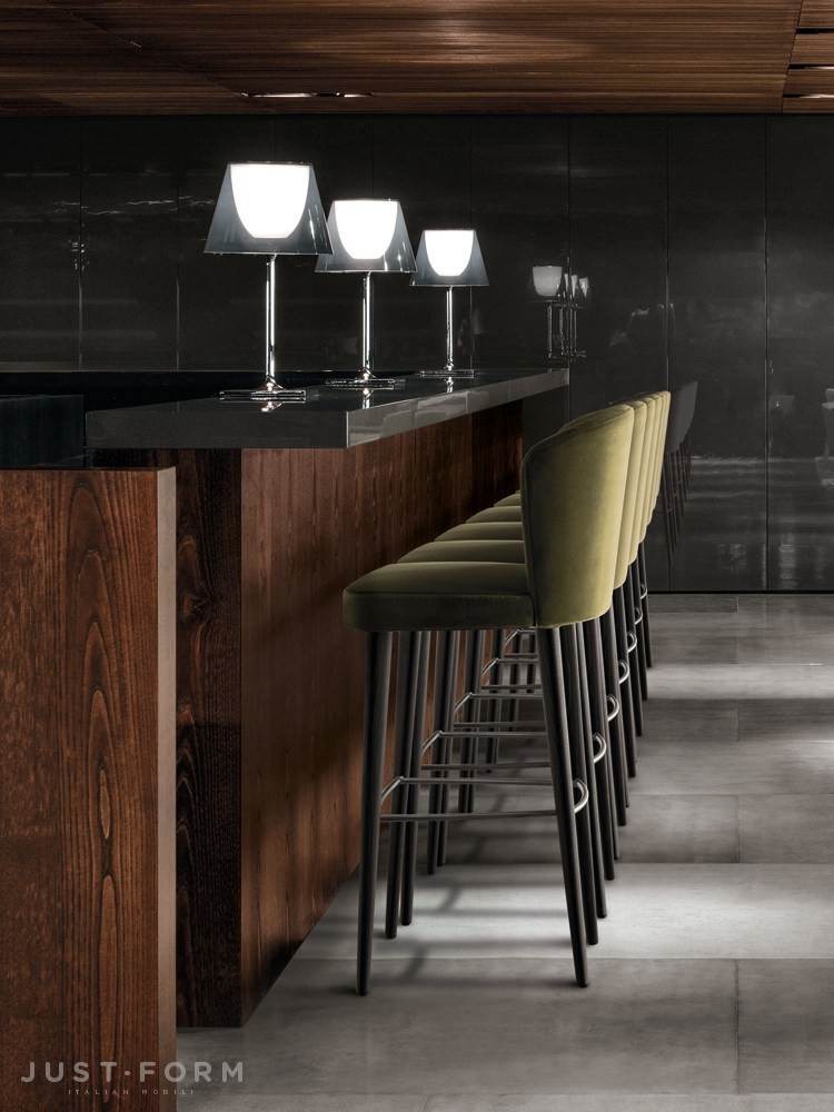 Барный стул Aston Stool фабрика Minotti фотография № 4