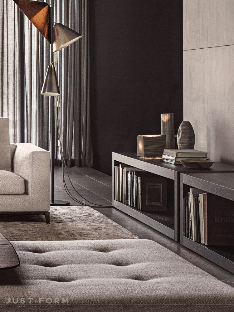 Тумба для гостиной Johns Low фабрика Minotti фотография № 4
