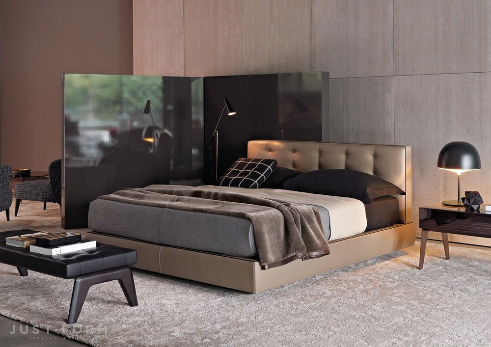 Кровать Bedford Cover фабрика Minotti фотография № 3