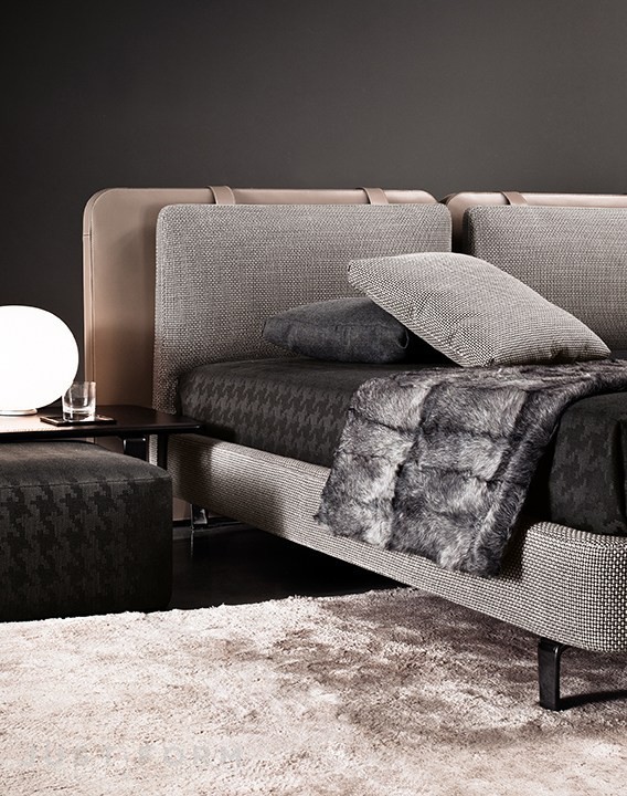 Кровать Tatlin фабрика Minotti фотография № 8