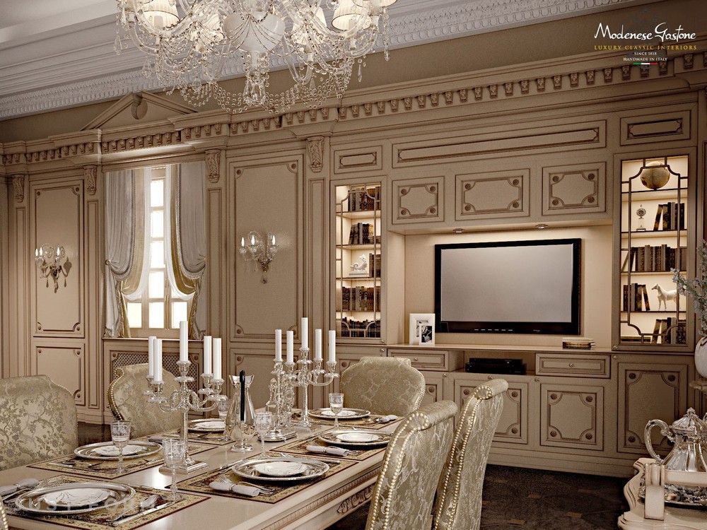 Кухонный гарнитур Romantica Lacquered And Patinated фабрика Modenese Gastone фотография № 2