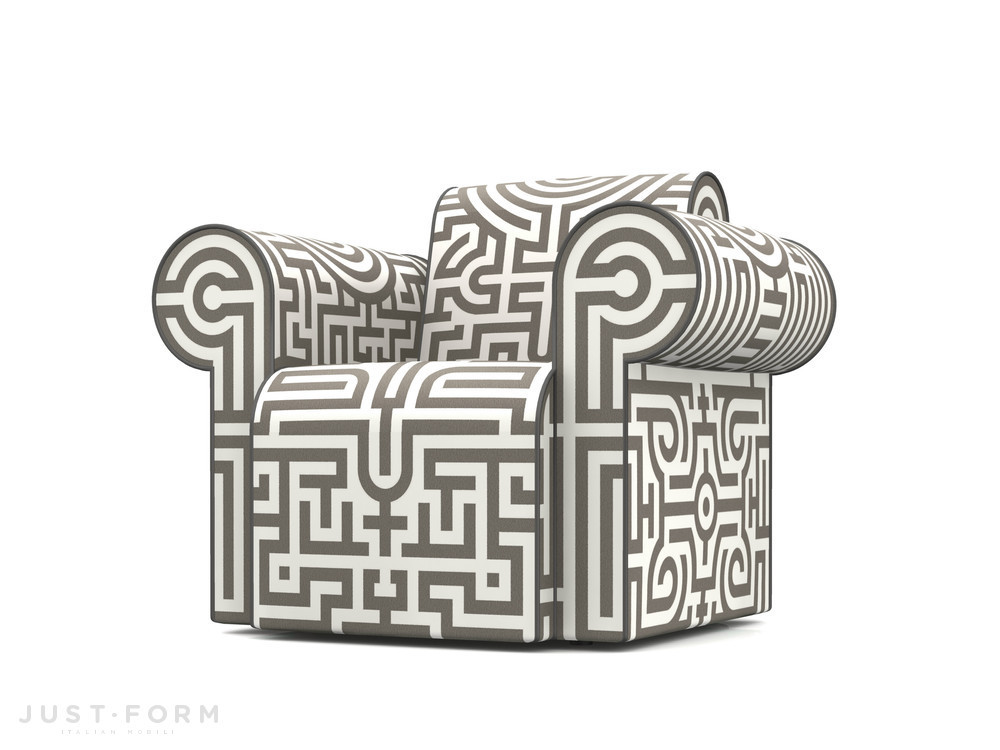 Кресло Labyrinth Chair Grey фабрика Moooi фотография № 1