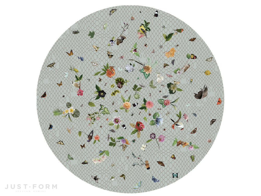 Ковер Garden Of Eden Light Grey фабрика Moooi фотография № 1