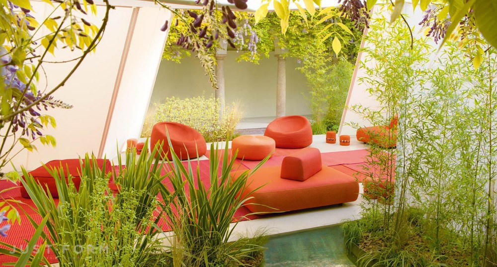 Садовый пуф Jolly фабрика Paola Lenti фотография № 3
