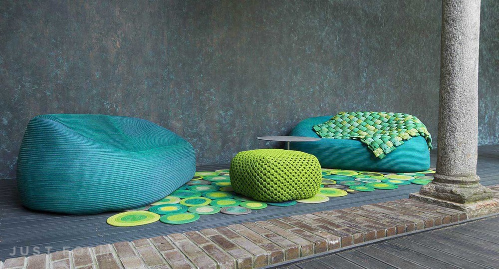Садовый пуф Berry фабрика Paola Lenti фотография № 2