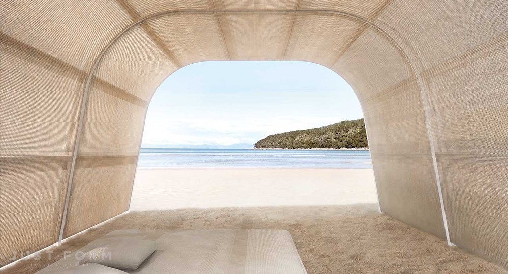 Садовая беседка Cabanne Modulo Tunnel фабрика Paola Lenti фотография № 2