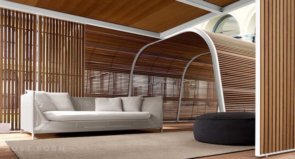 Садовая беседка Cabanne Modulo Tunnel фабрика Paola Lenti фотография № 4