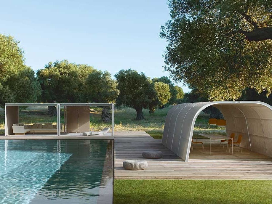 Садовая беседка Cabanne Modulo Veranda фабрика Paola Lenti фотография № 2
