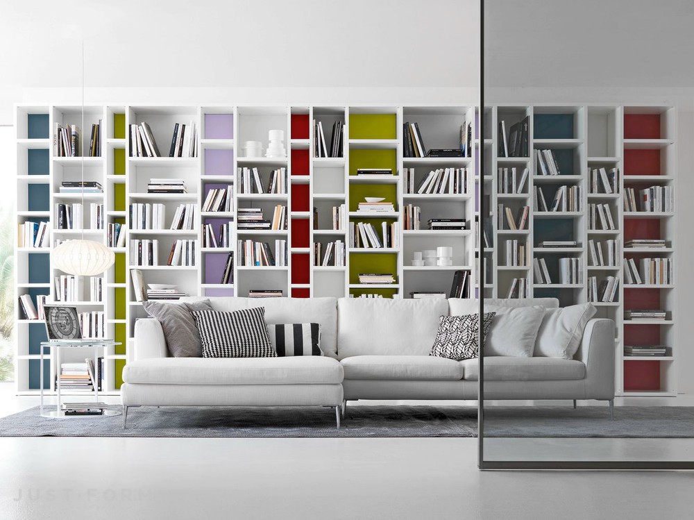 Книжный шкаф Pari&Dispari Comp341 фабрика Presotto фотография № 1