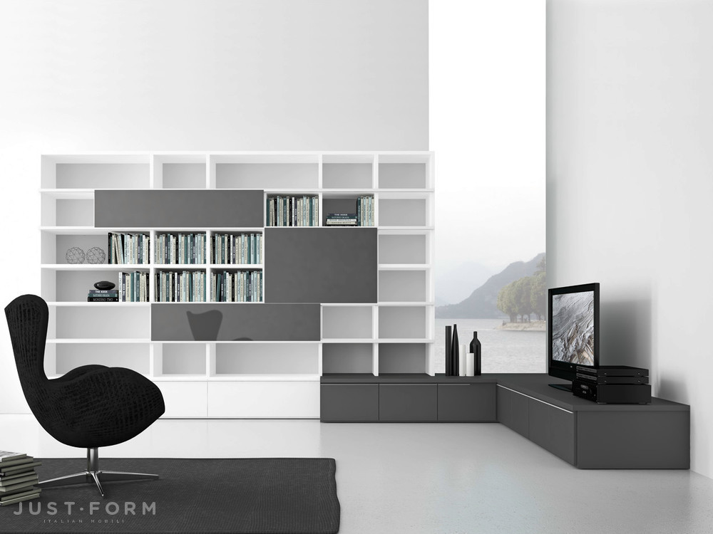 Книжный шкаф Pari&Dispari Comp319 фабрика Presotto фотография № 1