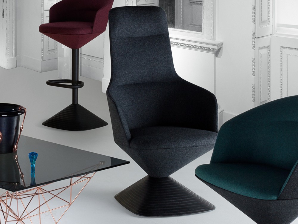 Кресло Pivot фабрика Tom Dixon фотография № 1