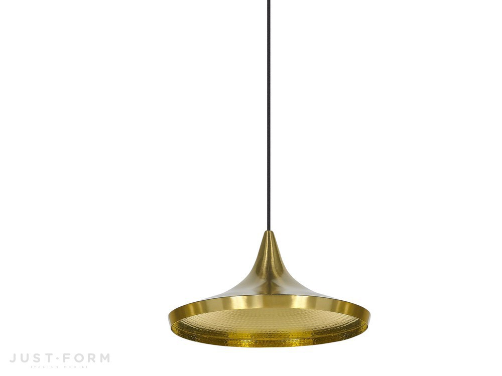 Подвесной светильник Beat Light Wide Brass фабрика Tom Dixon фотография № 1