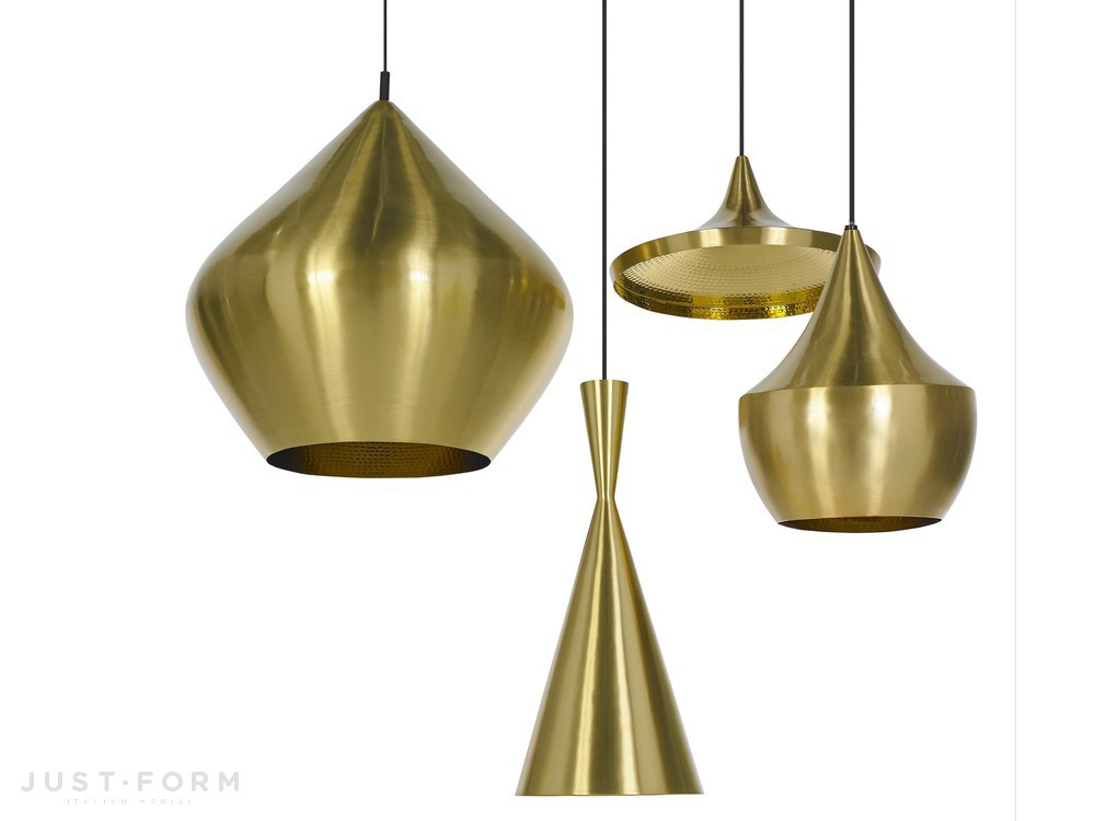 Подвесной светильник Beat Light Wide Brass фабрика Tom Dixon фотография № 2
