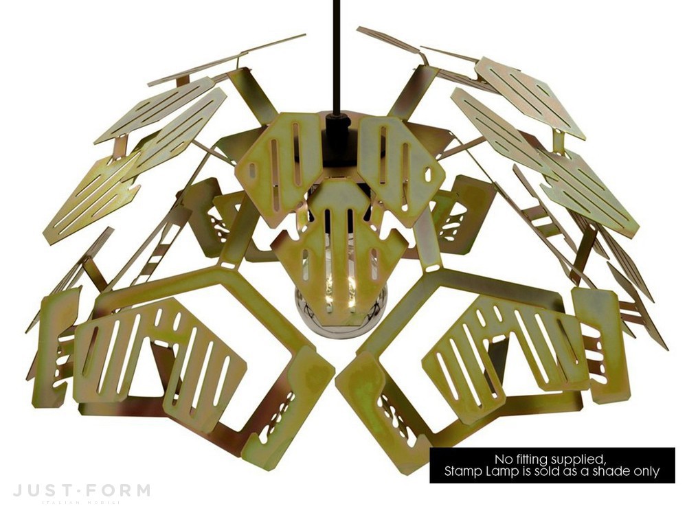 Абажур Stamp Lamp Zinc Gold фабрика Tom Dixon фотография № 2