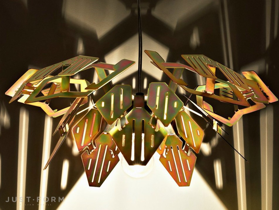 Абажур Stamp Lamp Zinc Gold фабрика Tom Dixon фотография № 4