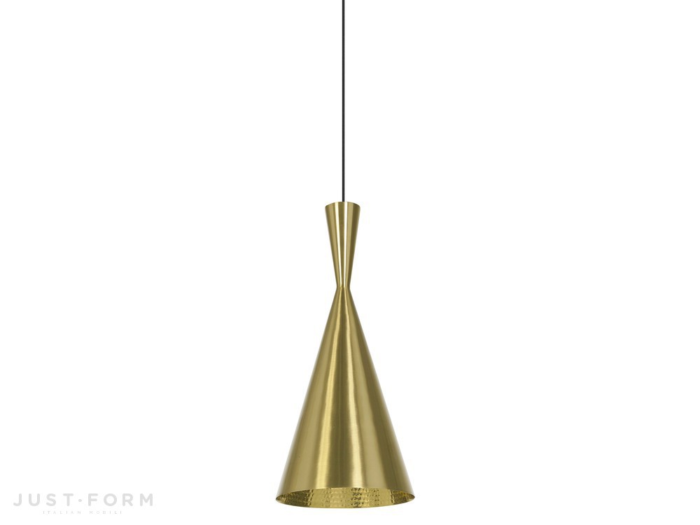 Подвесной светильник Beat Light Tall Brass фабрика Tom Dixon фотография № 1