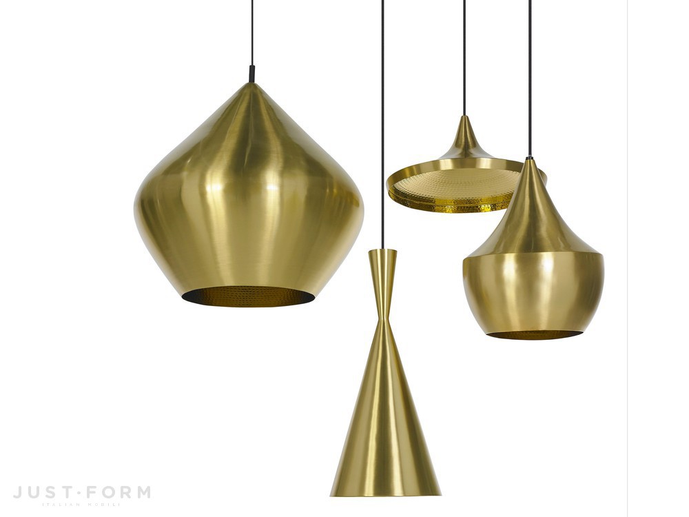 Подвесной светильник Beat Light Tall Brass фабрика Tom Dixon фотография № 2