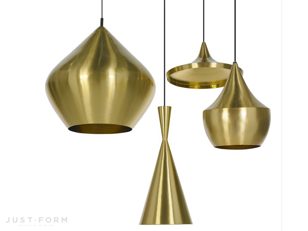 Подвесной светильник Beat Light Stout Brass фабрика Tom Dixon фотография № 2