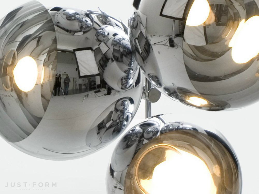 Напольный светильник Light Tripod Stand Mirror Balls фабрика Tom Dixon фотография № 2