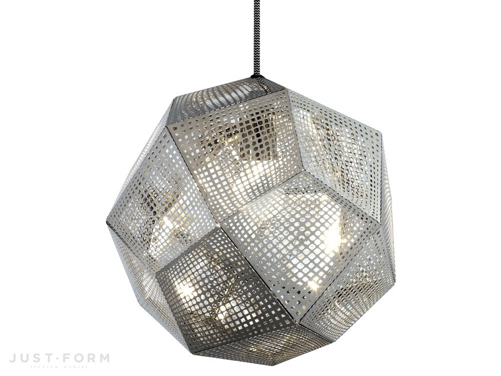 Подвесной светильник Etch Shade Stainless Steel фабрика Tom Dixon фотография № 1