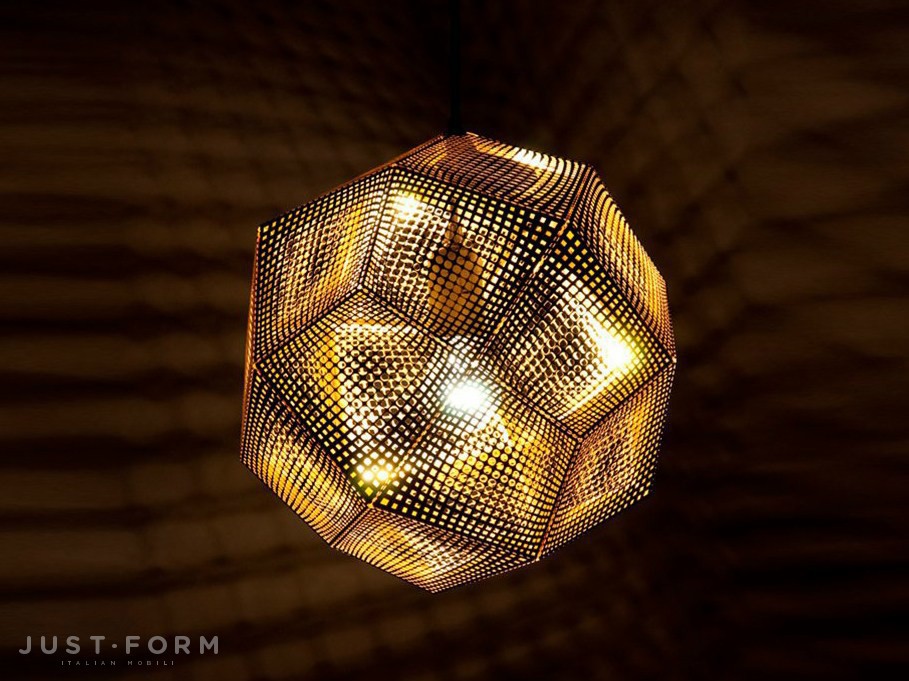 Подвесной светильник Etch Shade Brass фабрика Tom Dixon фотография № 2