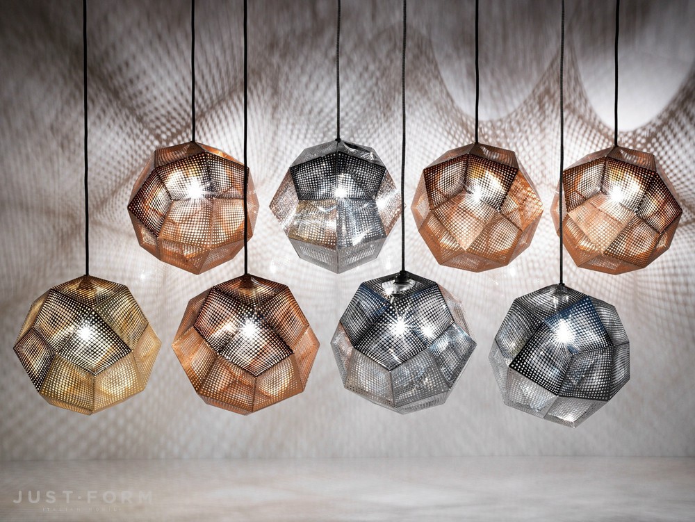 Подвесной светильник Etch Shade Brass фабрика Tom Dixon фотография № 4