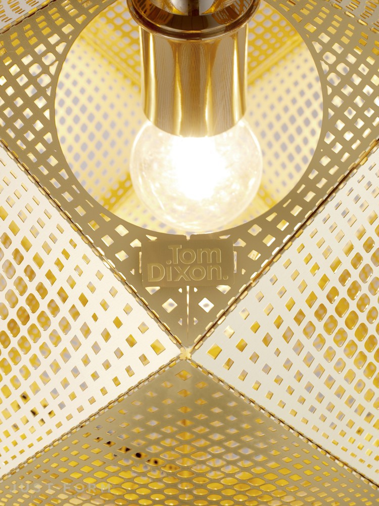 Подвесной светильник Etch Shade Brass фабрика Tom Dixon фотография № 5