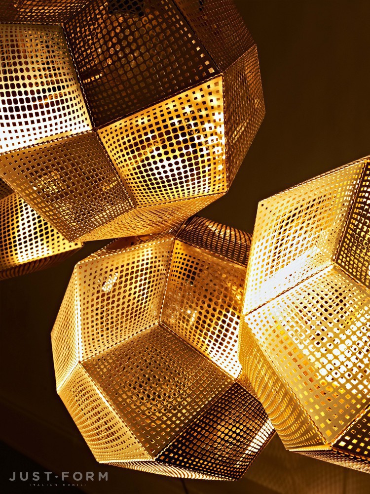 Подвесной светильник Etch Shade Brass фабрика Tom Dixon фотография № 6