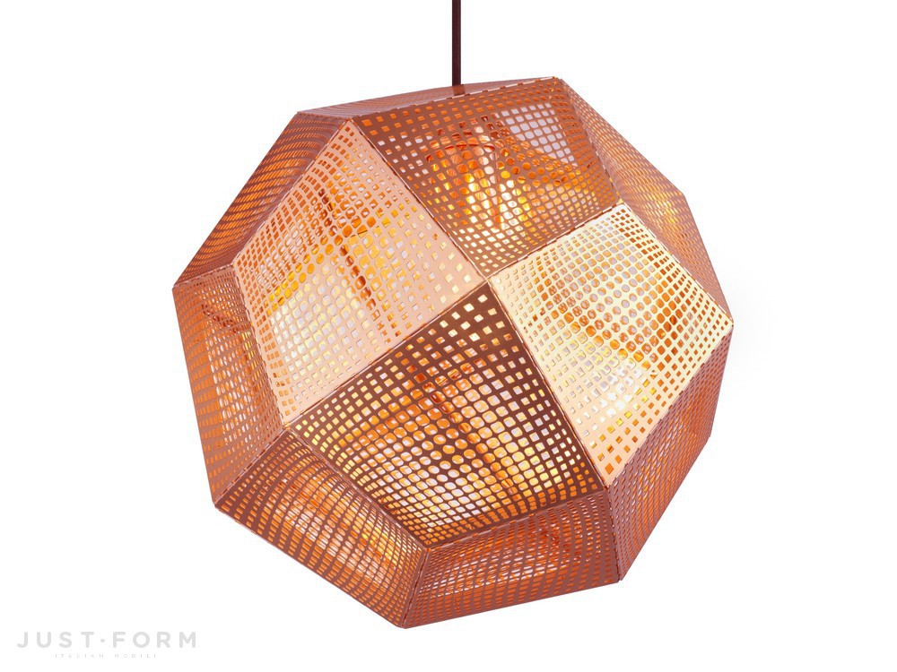 Подвесной светильник Etch Shade Copper фабрика Tom Dixon фотография № 1