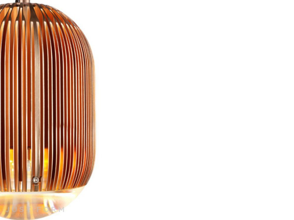 Подвесной светильник Fin Light Obround Copper фабрика Tom Dixon фотография № 4
