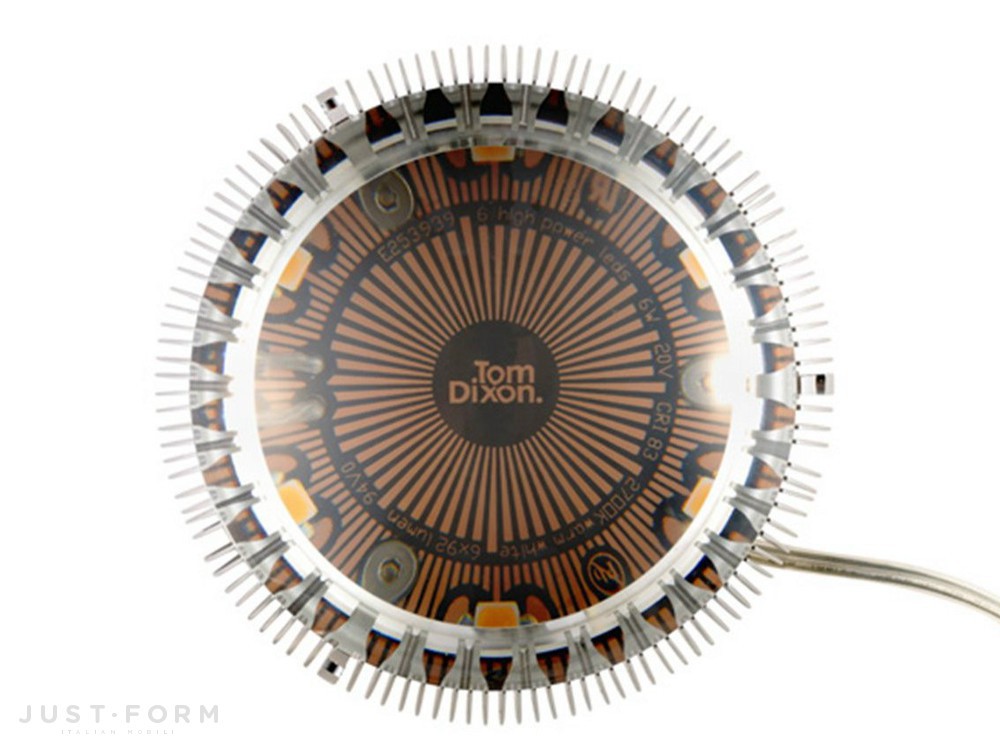 Подвесной светильник Fin Light Round Aluminium фабрика Tom Dixon фотография № 4