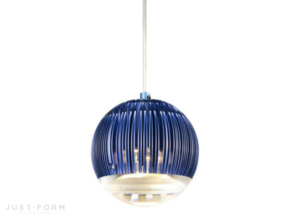 Подвесной светильник Fin Light Round Blue фабрика Tom Dixon фотография № 1