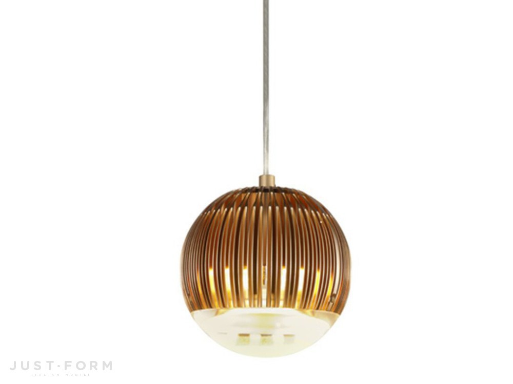 Подвесной светильник Fin Light Round Copper фабрика Tom Dixon фотография № 1