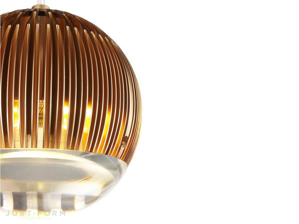 Подвесной светильник Fin Light Round Copper фабрика Tom Dixon фотография № 2